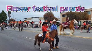 Lompoc California flower festival parade 06/24/2023.