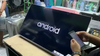 TV 50 inch gess polytron smart android || part 1