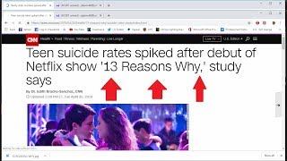 NETFLIX AND 13 REASONS WHY...THERE MAY BE A PROBLEM