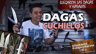 Navaja Dagas Cuchillos navajas de buena calidad Bear Grylls Colombia Ecuador youtubers cali