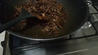 Resep siwang terasi bawang sambal terasi goreng garing yang extra pedes