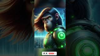 The Ape Super Hero of Guardian Heroes of Light and Bearer of The Green Light.#superhero#ape#power