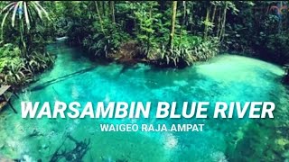 WARSAMBIN BLUE RIVER (waigeo raja ampat)