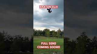 Kraton XL is a savage. Stay tuned for the full send! #m2cracing #rcbashers #rcbashing #freshpark