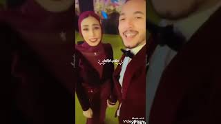 شوفوا حسن حوارات وخطيبته اسراء من أحدث ظهور ليهم يوم الفرح ❤❤❤