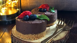 Eggless Chocolate Marquise