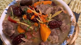 Vietnam Mama Cooking / món ngon cuối tuần/bò hầm kỷ tử,táo đỏ Tân Cương /beef stew