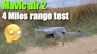 Mavic Air 2 range test, 4 MILES, read description