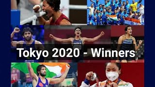 Indian Olympic winners @ Tokyo 2020 _ Lots of firsts in Tokyo Olympics for India