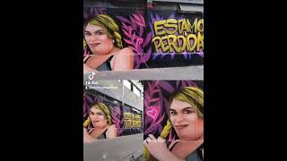 #Viral @wendyguevaraenescandalo167   le hicieron este mural en una de las calles de la #CDMX.