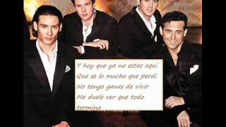 Il Divo - Hoy Que Ya No Estas Aqui.wmv