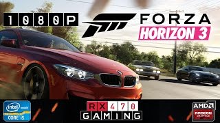 RX 470 | Forza Horizon 3 (CPU patch) | 1080p | Ultra