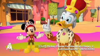 [CLIP] Mickey Mouse FunHouse en Disney Jr. Latinoamérica - (18/11/2024)