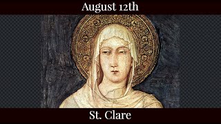 Mon Aug 12 2024 - St. Clare