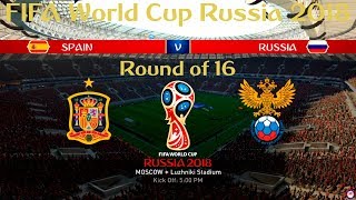 Spain vs Russia - Round of 16 | FIFA World Cup Russia 2018 | #ESPRUS