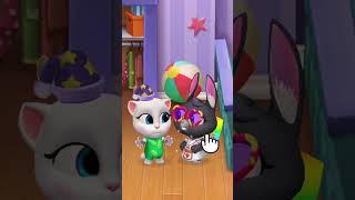 I have nothing to do with it 🤭️ Talking Tom friends #shorts #tomfriends #angela #becca