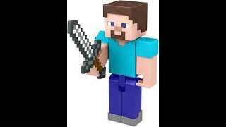 FIZ O STEVE DE MINECRAFT D CX D PAPELÃO E EVA E COLA DE SILICONE