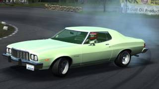 Assetto Corsa Gameplay - 74 Ford Gran Torino @ Thompson Road