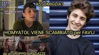 HOMYATOL VIENE SCAMBIATO PER FAVIJ da un GRUPPO di RAGAZZE | milano irl 03/07/20| sterlina spin