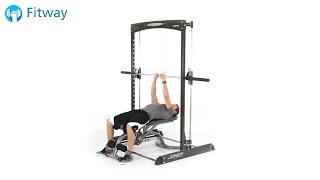 How To Do: Smith Bench Press - Flat Overhand Narrow Grip | Chest Workout Exercise