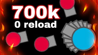 0 reload Spread Shot 700k FFA! Diep.io