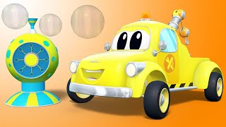 Inventatorul Tom creeaza o masina de bule  | InventatTom camionul de tractari | Car City World App