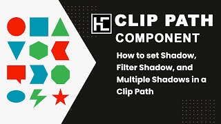 How to set Shadow, Filter Shadow, and Multiple Shadows in a Clip Path