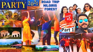 MASINAGUDI ROAD TRIP - NILGIRIS FOREST  |  Resort + Jeep Safari + Party with friends 🤩 | PART 1