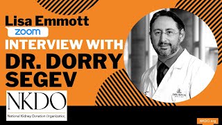 Dr. Dorry Segev interviewed by Lisa Emmott September 2020