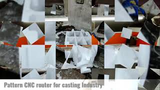 Pattern CNC router for wood and thermacole EPS foam machining contact +919845127159