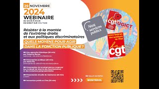 Webinaire : résister à la montée de l'extrême droite et aux politiques discriminatoires