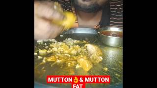 Huge😋Mutton Fat & Mutton Curry #shorts