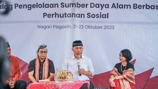 Dialog Pengelolaan Sumber Daya Alam Berbasis Perhutanan Sosial