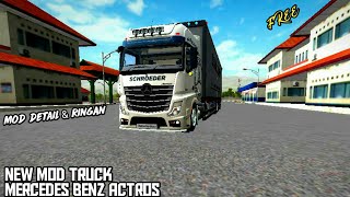 SHARE MOD TRUCK MERCEDES BENZ ACTROS BY RSM || BUSSID V3.2