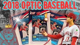 2018 Donruss Optic Baseball 🍀👑🍀 MJ Holdings 2- Pack Walgreens 🇯🇵 Shohei Ohtani Rookie Hunting