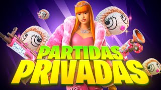 PARTIDAS PRIVADAS FORTNITE en directo AHORA CAPITULO 2 REMIX en vivo