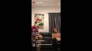 KID BUU GOES LIVE ON IG AND SITS NEXT TO HIS CLONE