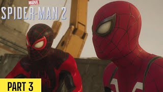 SPIDER-MAN 2 PS5 PLAYTHROUGH WALKTHROUGH | PART 3 | THE RAFT