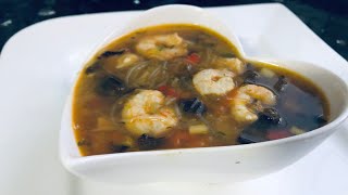 soupe chinoise شوربة السمك الصينية