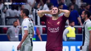 Juventus VS Roma - Fifa 19 Full Gameplay footage