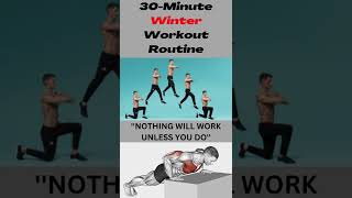 30 Minute Winter Workout Routine | Winter Bulk Up workout plan | #shorts