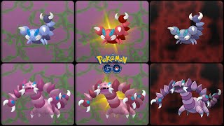 Pokemon Go: Evolving Normal & Shiny & Shadow Skorupi into Normal & Shiny & Shadow Drapion