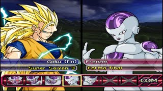 Dragon Ball Z Budokai Tenkaichi 3 Goku SSJ3 VS Freezer