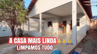 A CASA MAIS LINDA 🙏❤ LIMPAMOS TUDO PRA MUDANÇA 🙌 ELE ME AJUDOU !