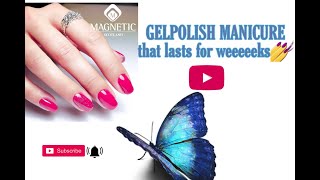 Reinforce the natural nails with Gelpolish Manicure and   Building Base💅💅💅