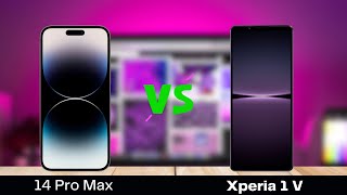 iPhone 14 Pro Max Vs Sony Xperia 1V