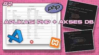 Aplikasi PHP + Akses DB | Tugas 2 PemWeb