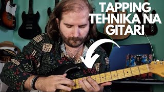 Naučite Tapping Tehniku na Gitari U Stilu Joe Satrianija