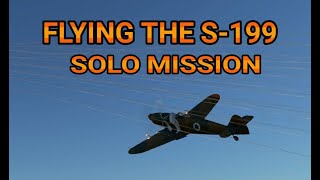 Solo flying the S-199 in EC SIM | [WarThunder] |