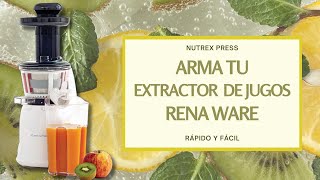 Como armar el Extractor de Jugos Rena Ware 2024